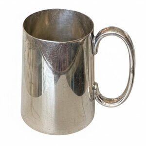 Antique Silver Plated Tankard Mug